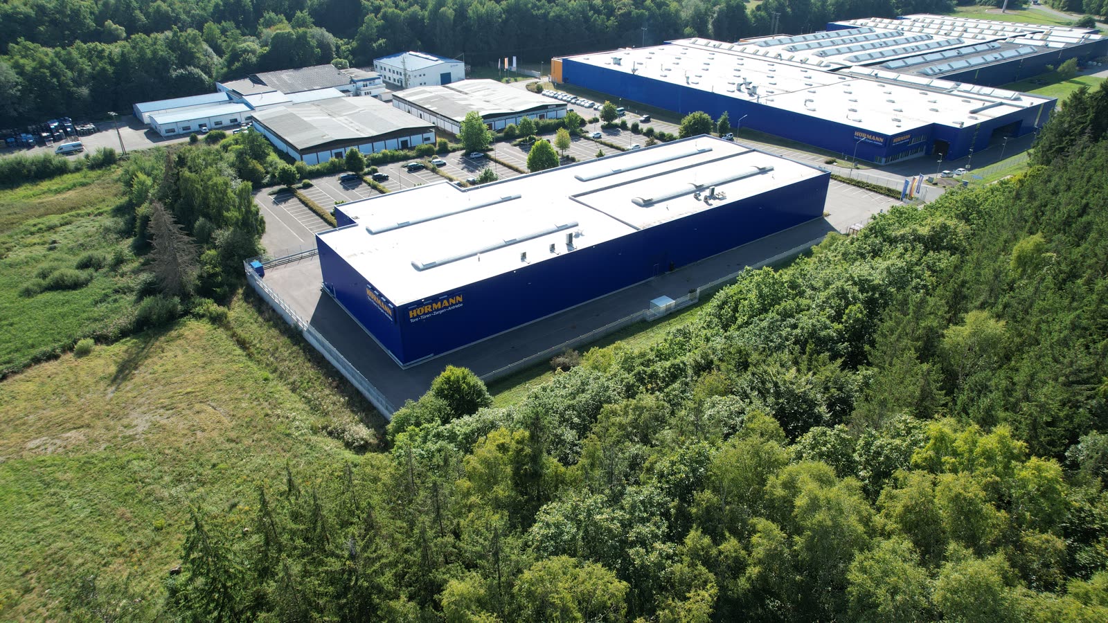 Luftbild Hörmann-Werk